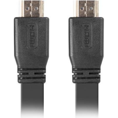 Thumbnail - Lanberg Kabel CA-HDMI-21CU-0030-BK (HDMI M (3 m, HDMI), Video Kabel