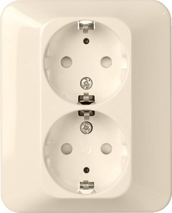 Produktbild Schneider Electric Steckdose 2-fach mit erhöhtem 245454