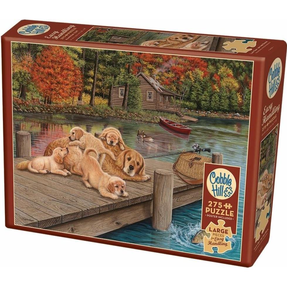 Cobble Hill Puzzle Sleepy Day on the Pier XL 275 Teile (275 Teile)