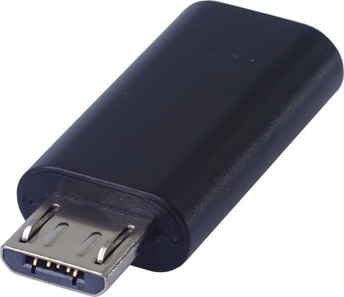 Image du produit PremiumCord Adaptateur USB-C femelle - USB 2.0 Micro-B/mâle (USB 2.0, 2.50 W)