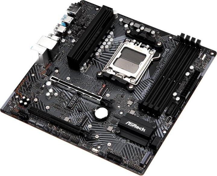 Actual product image AsRock B650M PG Lightning (AM5, AMD B650, mATX)