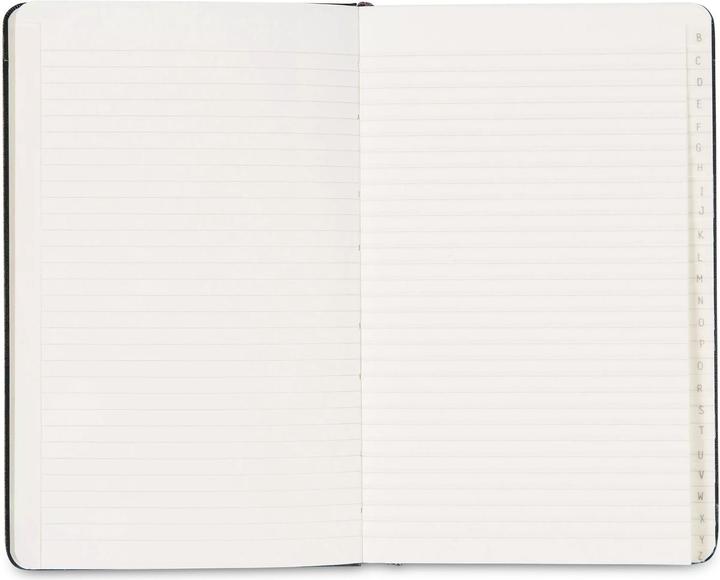 Actual product image Moleskine Address book lined, hard cover (A6, Lined, Hardcover)