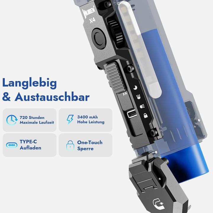 Produktbild Wuben X4 (3.73 cm, 1500 lm)