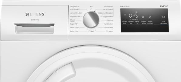 Actual product image Siemens Tumble dryer WT43HV93 (8 kg, Changeable)