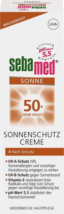 Produktbild Sebamed SONNENSCHUTZ 50+ (Sonnencreme, SPF 50, 75 ml)
