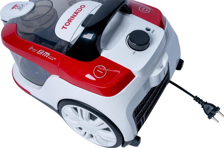 Image du produit Tornado Aspirateur VCCKC800RC / Vacuum cleaner BK,W,R