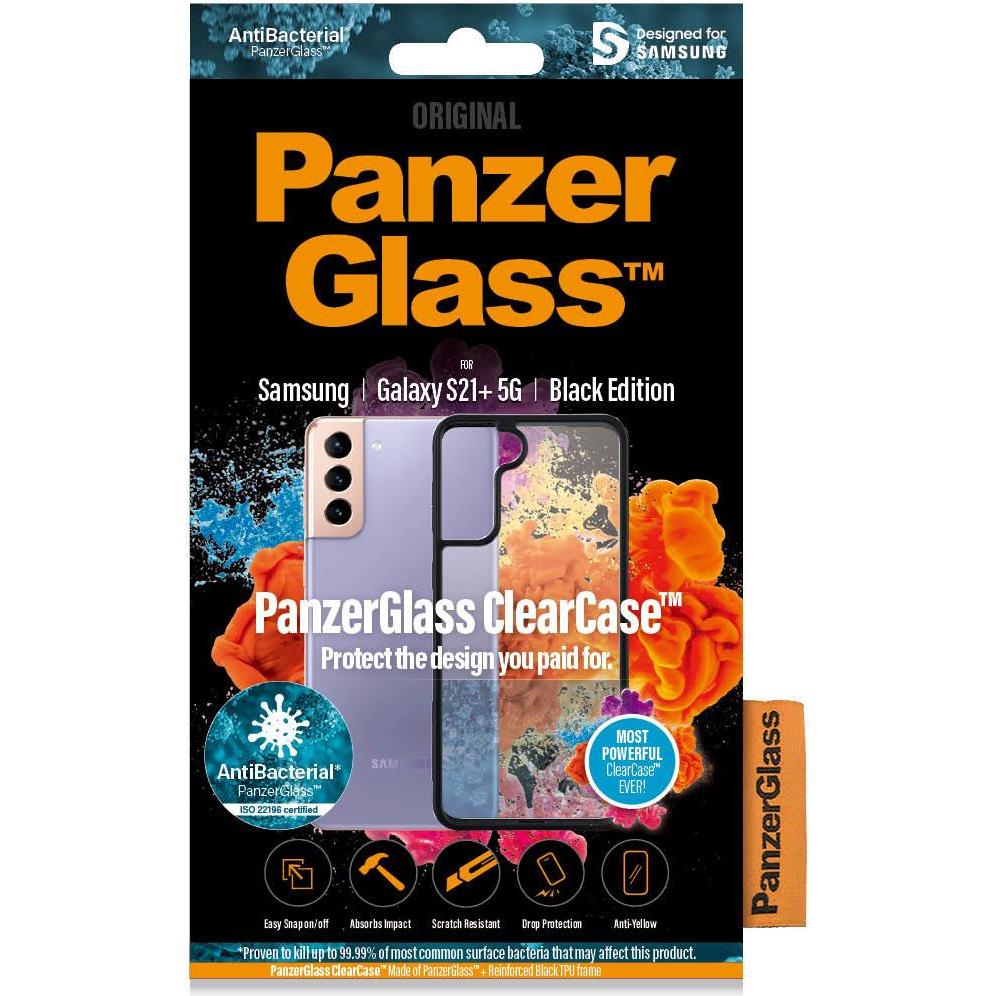 Thumbnail - PanzerGlass 0262 Handy-Schutzhülle Cover Transparent (Samsung Galaxy S21+ 5G), Smartphone Hülle, Transparent