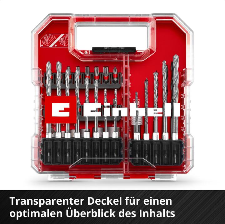 Produktbild Einhell Bohrer- und Bit-Sortiment (3 Millimeter, 4 Millimeter, 5 Millimeter, 6 Millimeter, 8 Millimeter)