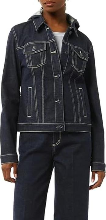 Immagine prodotto Comma Indoor-Jacke Jeansjacke mit abnehmbarer Kapuze (38)