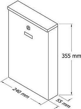 Image du produit Haushalt Mailboxpd955 Vieux Cuivre