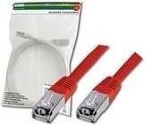 Produktbild Digitus CAT5e SF-UTP Patchk.,3m, Rot (FTP, CAT5e, 3 m)
