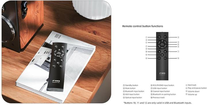 Actual product image FiiO SA1 (1 pair, 50 W)