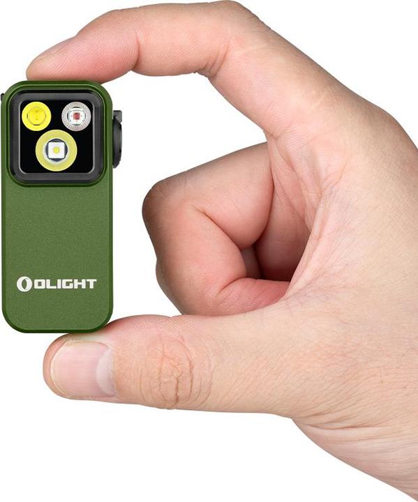 Actual product image Olight 12974 Oclip Pro green Mobile small light LED green