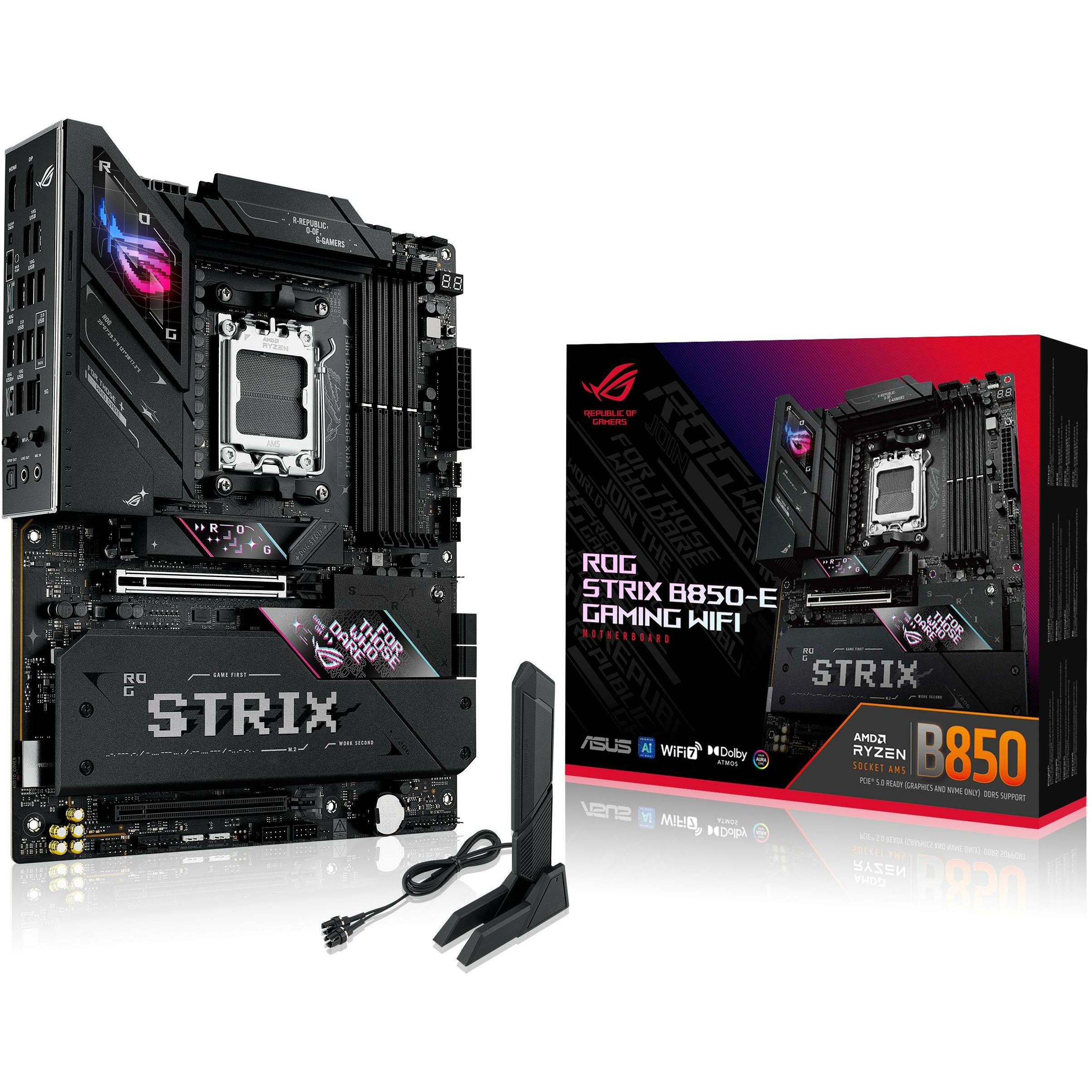 ASUS ROG STRIX B850-E GAMING WIFI (AM5, AMD B850, ATX), Mainboard