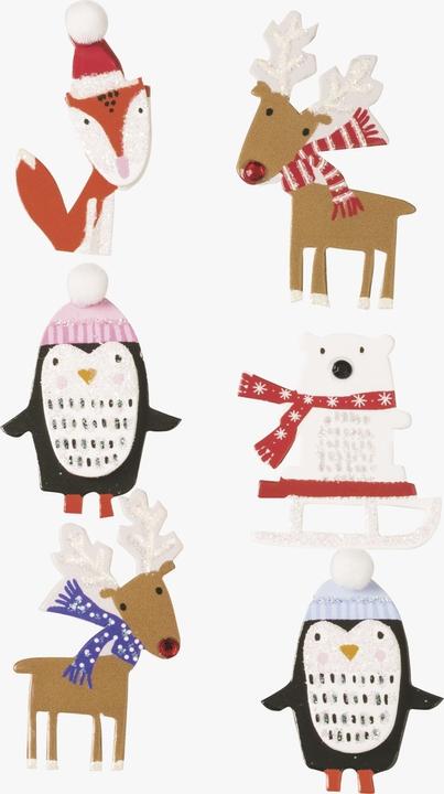 Produktbild Heyda Weihnachtstiere (1 Sticker)