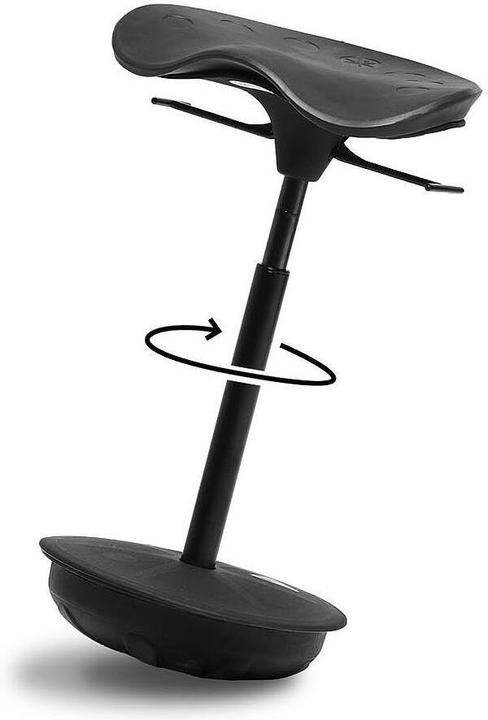 Actual product image Focal Upright Pivot active chair, black
