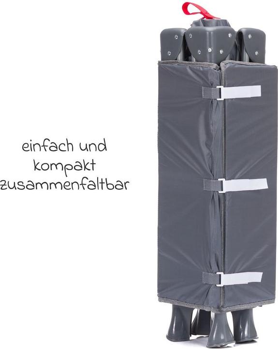 Image du produit Fillikid Reisebetten Reisebett Milano ab Geburt - 15 kg mit Einhand-Faltmechanismus (60 x 120 cm)