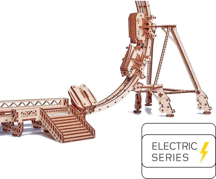 Immagine prodotto Wood Trick Montagne russe - Kit di costruzione in legno 3D