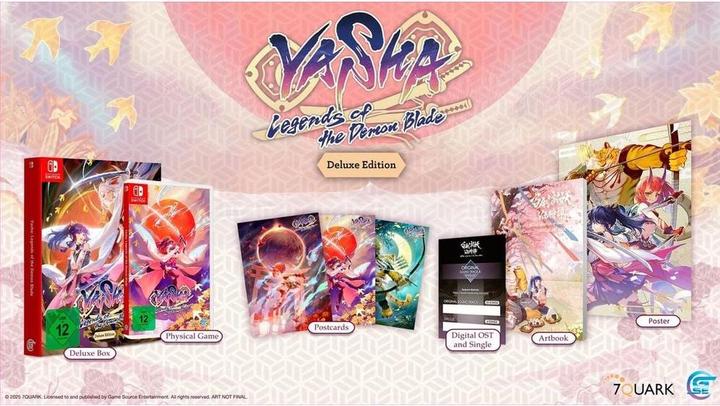Actual product image Game Source Entertainment Yasha: Legends of the Demon Blade - Deluxe Edition (Switch, DE)