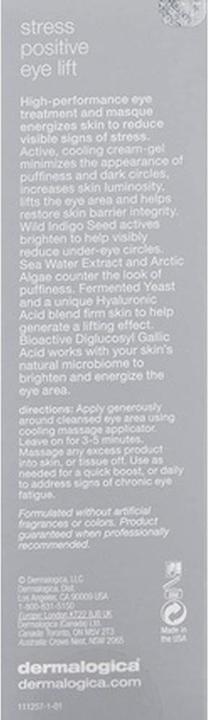 Actual product image Dermalogica Stress Positive Eye Lift (Eye Care Cream, 25 ml, Day)