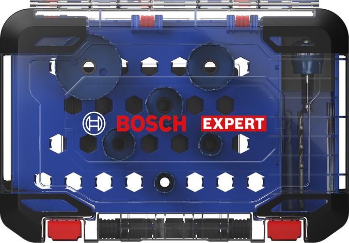 Produktbild Bosch Professional Zubehör EXPERT Tough Material Lochsäge-Set, 22/25/35/40/51/68 mm, 9-tlg. (22, 25, 35, 40, 51, 68 mm)