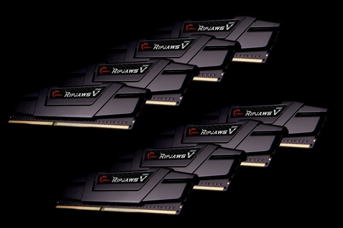 Actual product image G.Skill Ripjaws V (8 x 8GB, 3200 MHz, DDR4-RAM, DIMM)
