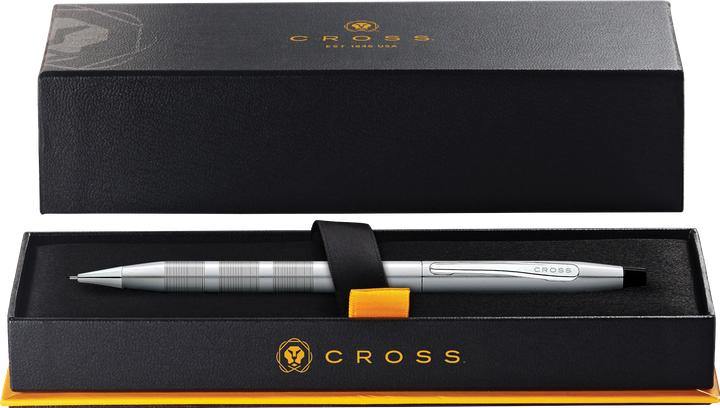 Produktbild Cross Drehbleistift Classic Century Trophy Satin Chrom, 0,7 mm, HB, in Geschenkbox (0.70 mm, HB, 1x)