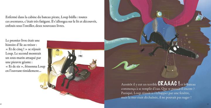 Produktbild Le loup qui n'aimait pas lire (Französisch, Lallemand Orianne, Thuillier Eléonore, 2017)