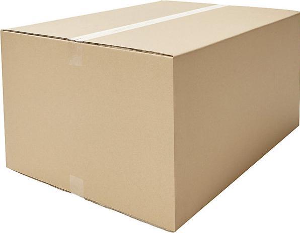 Produktbild eurokraft basic Wellpapp-Faltkarton ECONOMY (5 Stk., 70 x 40 x 20 cm)