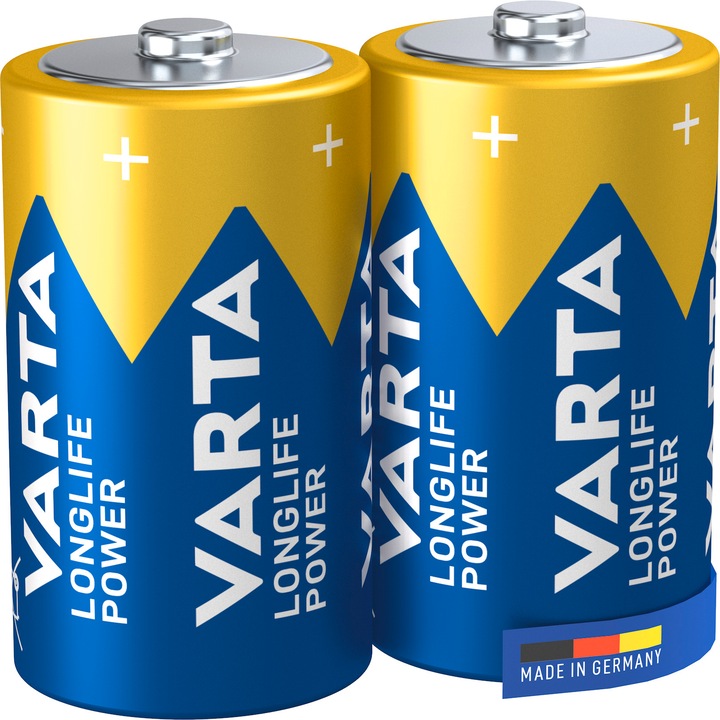 Actual product image Varta LONGLIFE Power (2 pcs., D, 16500 mAh)