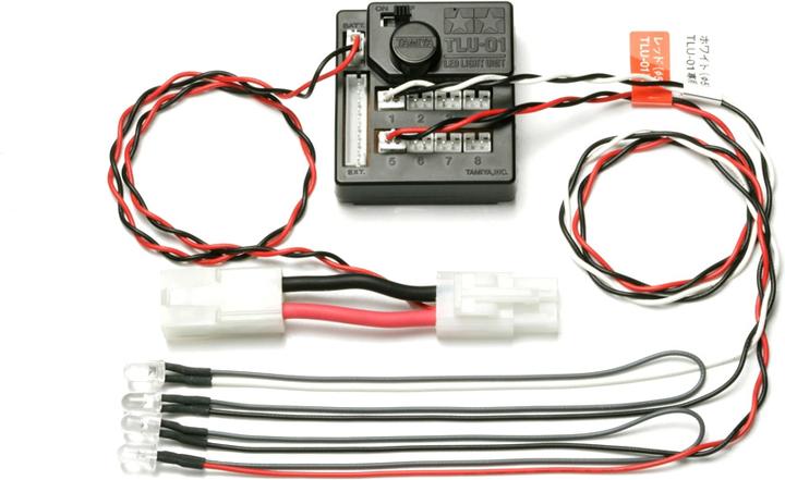 Actual product image Tamiya Light set TLU01