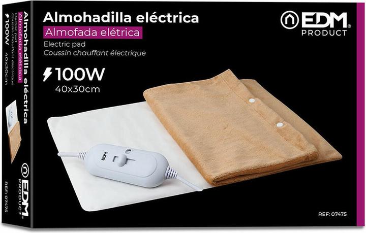 Actual product image EDM Multifunctional heating pad 07475 100W (40 x 30 cm)