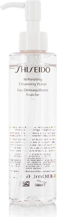 Actual product image Shiseido Pureness Refreshing Cleansing Water Oil-Free Alcohol-Free (Micelle water, 180 ml)