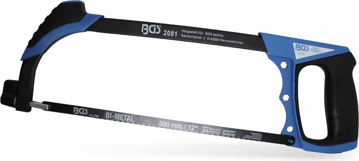 Produktbild BGS Aluminium-Sägebogen inkl. HSS-Sägeblatt 300 mm