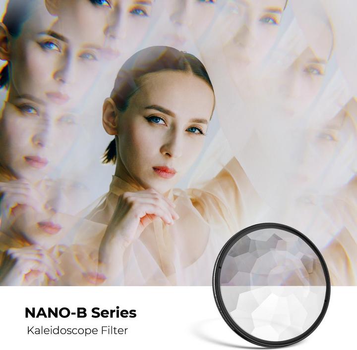 Produktbild K&F Concept 72mm Kaleidoscope Effect Filter with Three Vacuum Cleaning Cloths