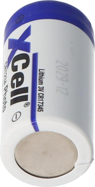 Productafbeelding XCell Lithiumbatterij CR23 (1 Pcs., RCR123A, 1550 mAh)