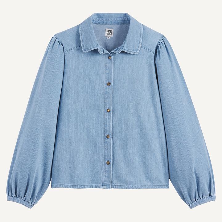 Immagine prodotto La Redoute Collections Langärmelige Bluse aus Denim (86)