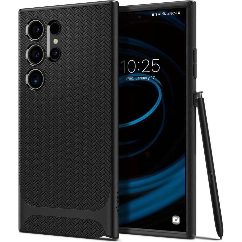 Spigen Neo Hybrid S928 czarny/black ACS07304 (Samsung Galaxy S24 Ultra), Smartphone Hülle, Schwarz
