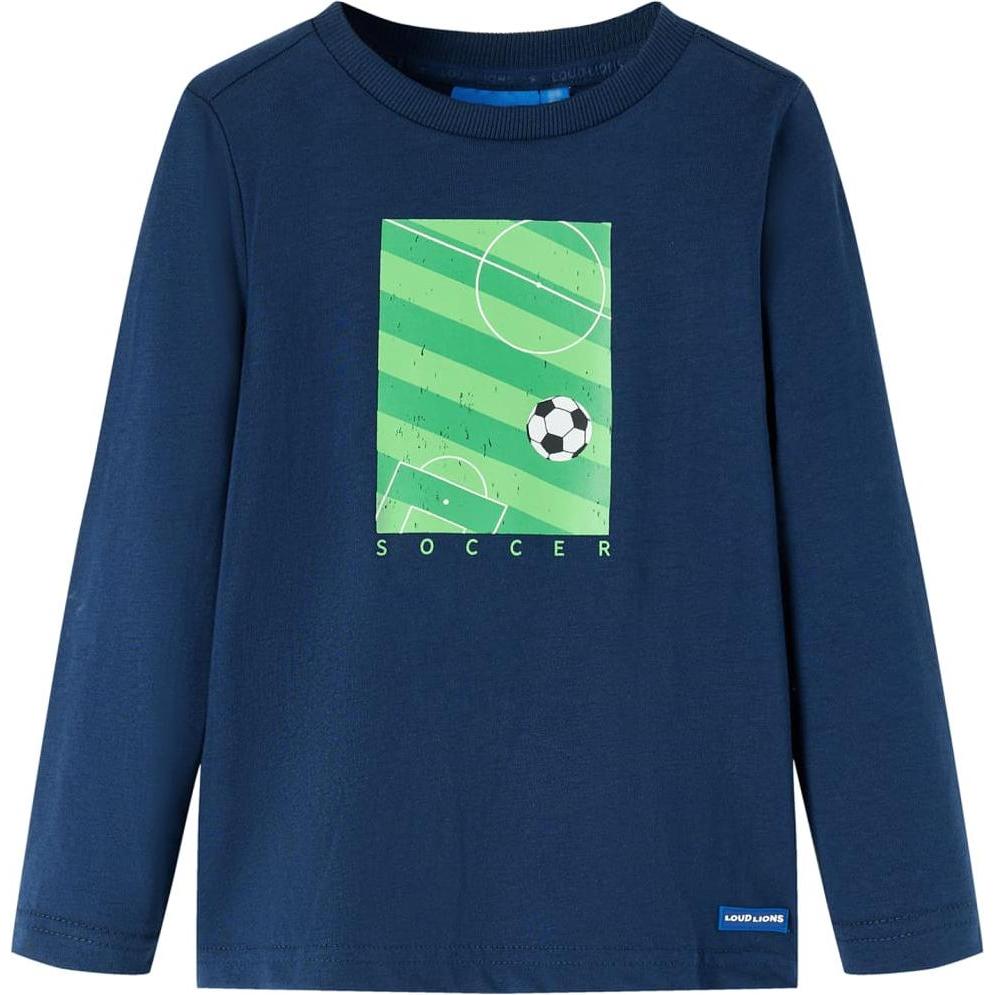 VidaXL, Jungen, Shirt, Macaria, Blau, (116)