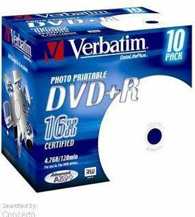 Produktbild Verbatim Dvd+R (10x)