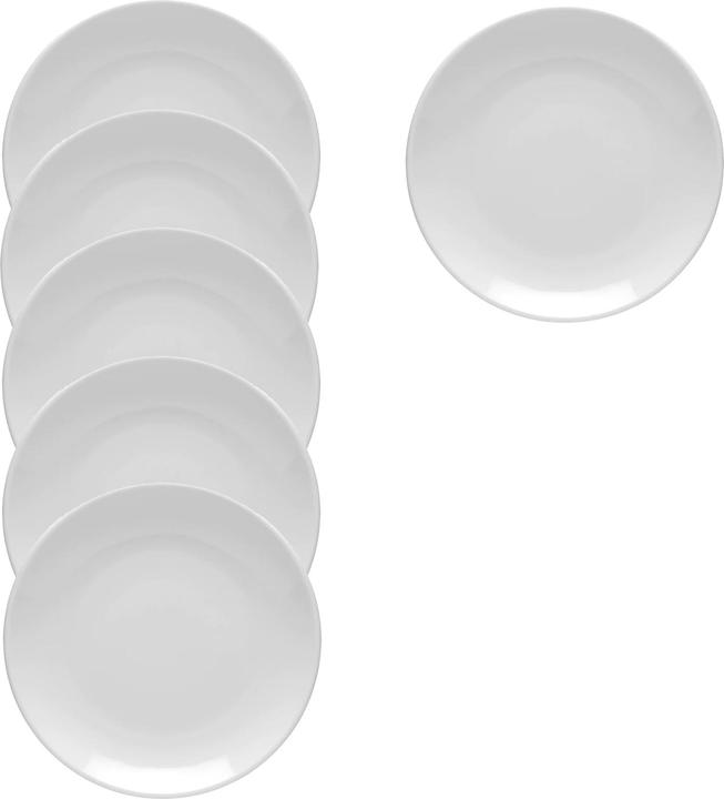 Produktbild Esmeyer Teller flach 21cm Dessertteller Set 6Stk (6x, 21 cm)