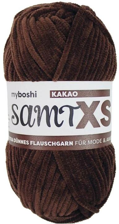 Myboshi Yarn Chenille Velvet, Cocoa (90 m)