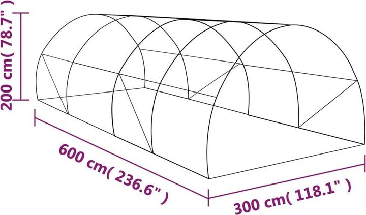 Immagine prodotto vidaXL Gewächshaus