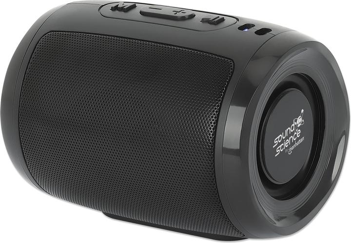 Actual product image Manhattan Sound Science Bluetooth® mini boombox (6 h)