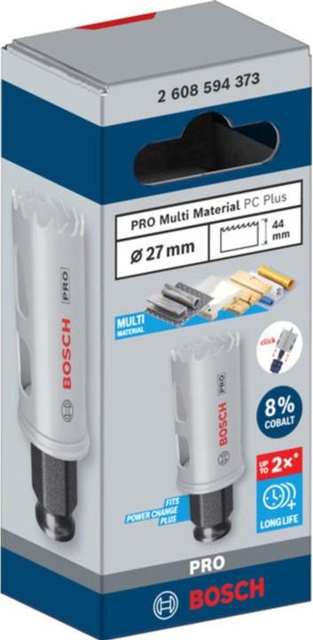 Productafbeelding Bosch Professional Zubehör PRO Multi Materiaal PC Plus gatenzaag, 27 mm (27 mm)