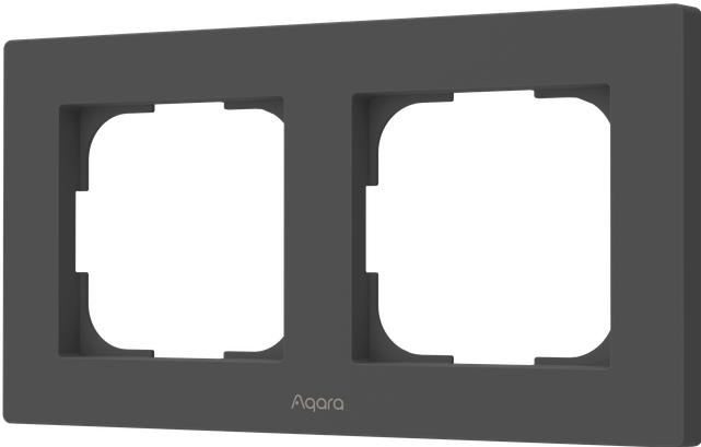 Image du produit Aqara Switch Frame H2 EU (2-gang) Gray