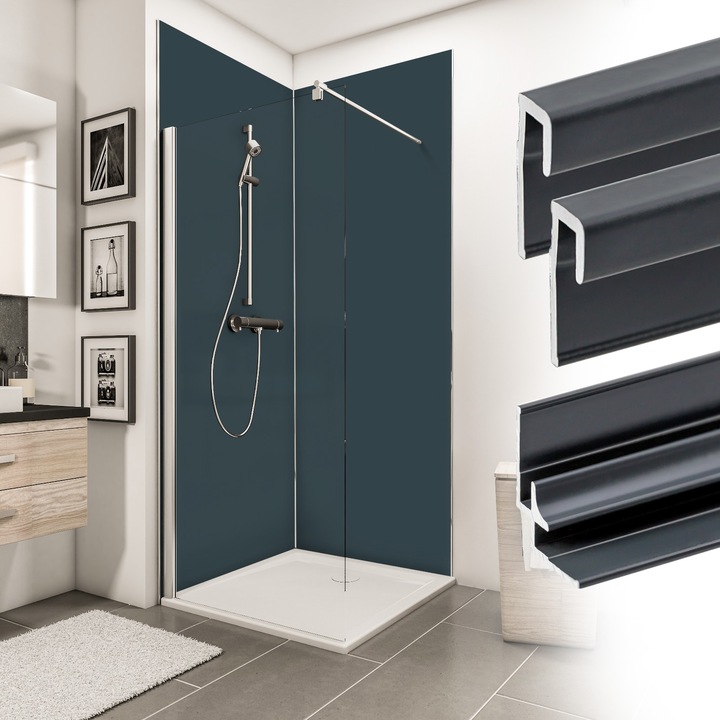 Actual product image Schulte DecoDesign Farbe (Back wall (set of 2), 90 cm, 210 cm)