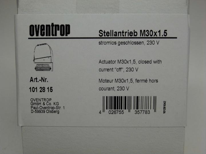Produktbild Oventrop Stellantrieb 1012815
