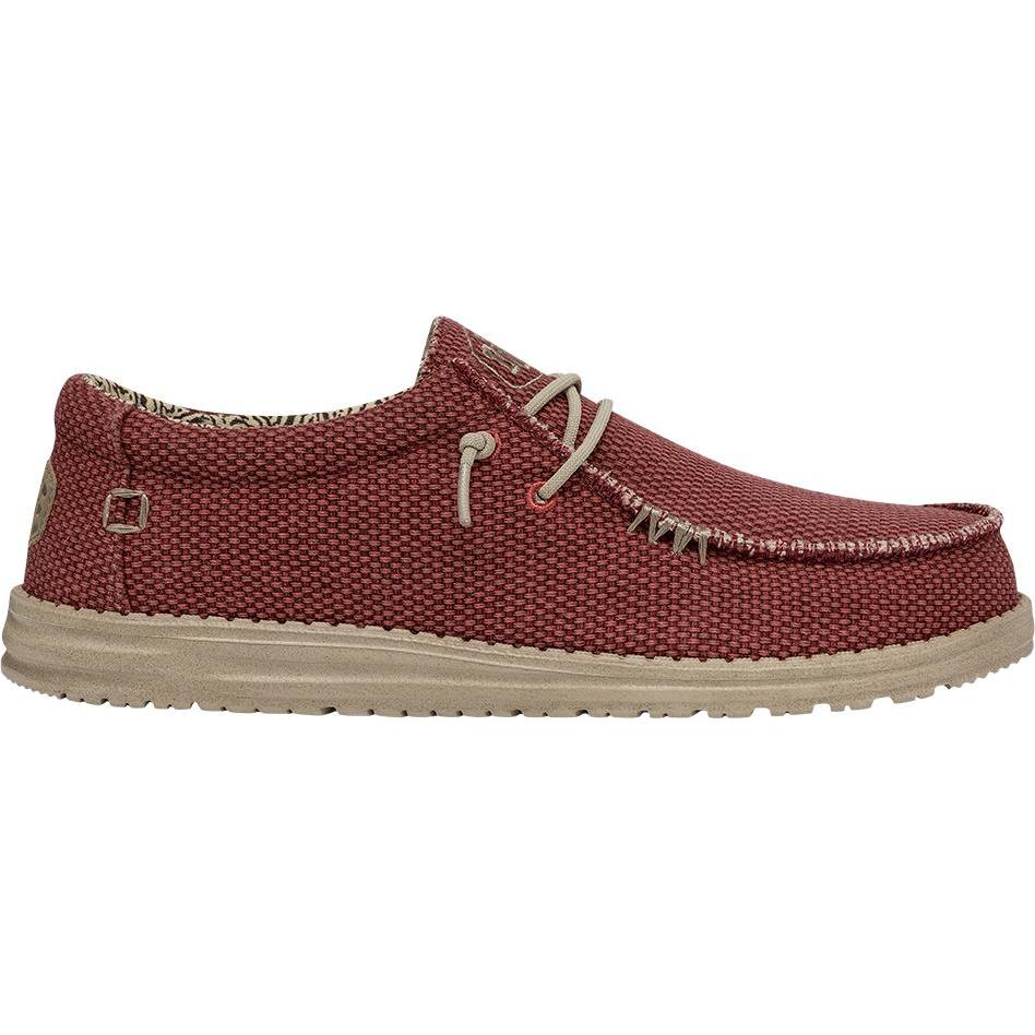 Thumbnail - Hey Dude, Herren, Sneaker, Wally Braided, Rot, (45)