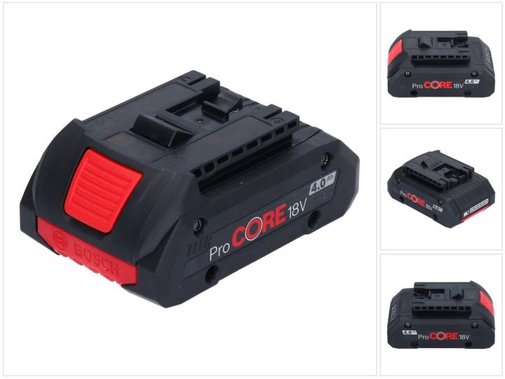 Productafbeelding Bosch Professional Batterie GBA 18V 4,0Ah ProCORE18V (18 V)